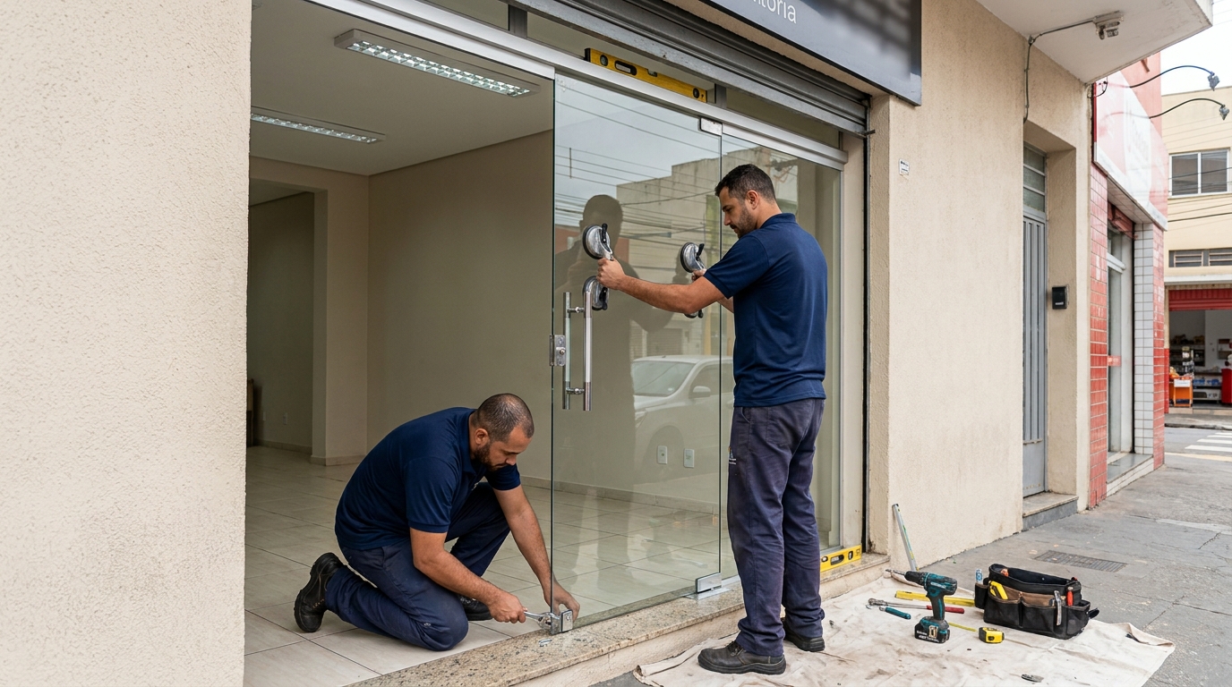 Portas Residenciais e Comerciais em Vitória‑ES